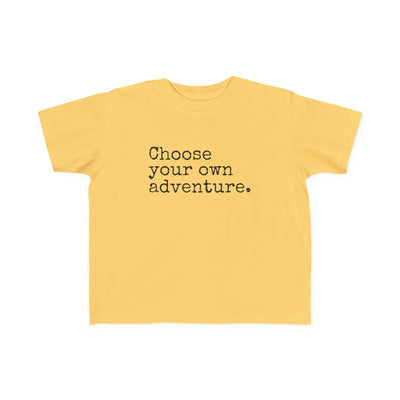 Choose Your Own Adventure Toddler Tee Butter / 2T - The Northwest Store