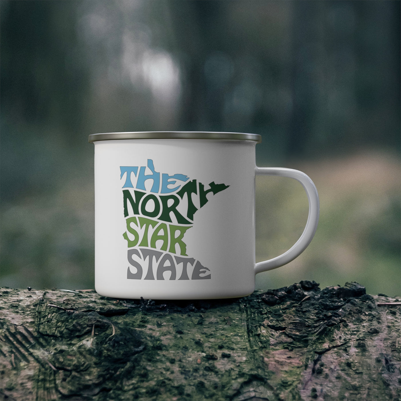 Minnesota Nickname Enamel Camping Mug