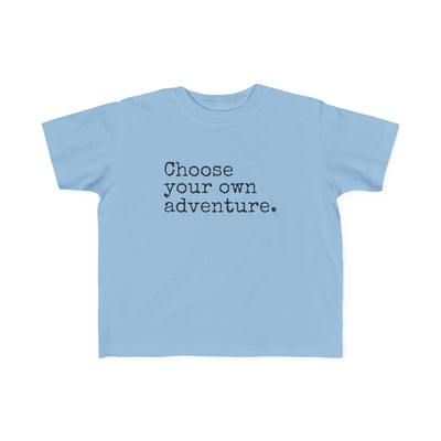 Choose Your Own Adventure Toddler Tee Light Blue / 2T - The Northwest Store