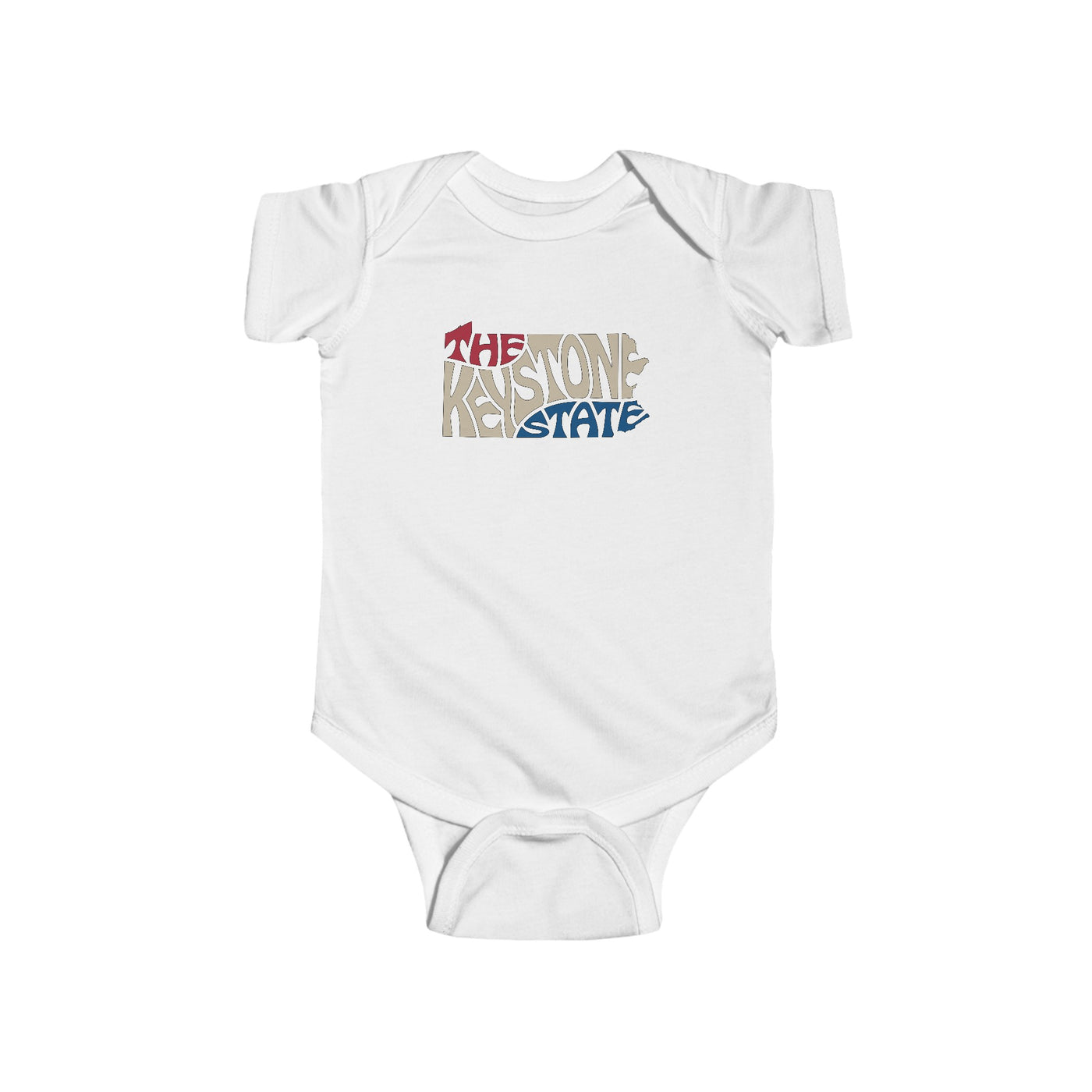 Pennsylvania Nickname Baby Bodysuit