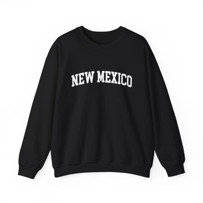 New Mexico Varsity Crewneck Sweatshirt S / Black - The Northwest Store