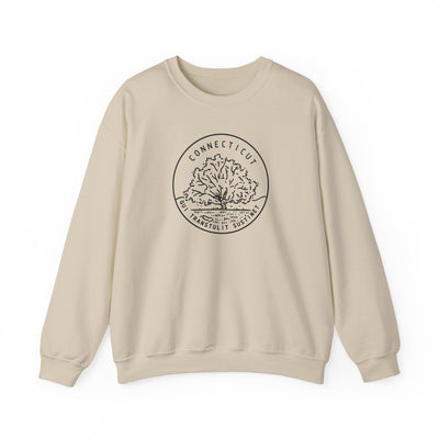 Connecticut State Motto Crewneck Sweatshirt