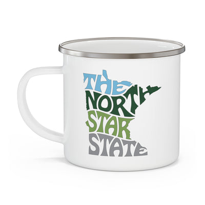 Minnesota Nickname Enamel Camping Mug