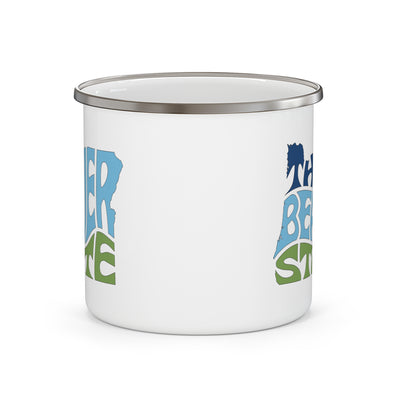 Oregon Nickname Enamel Camping Mug