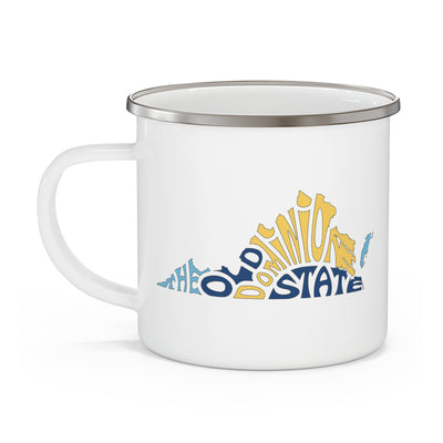 Virginia Nickname Enamel Camping Mug