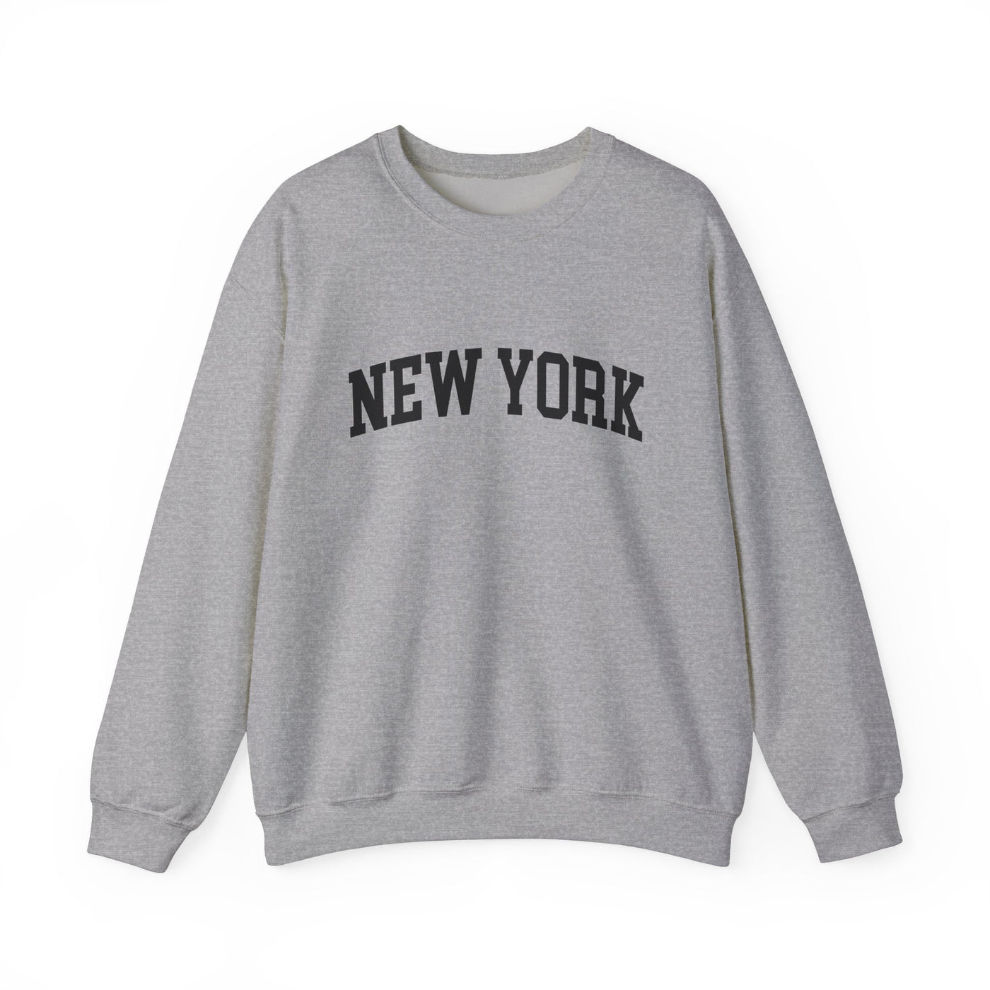 New York Varsity Crewneck Sweatshirt S / Sport Grey - The Northwest Store