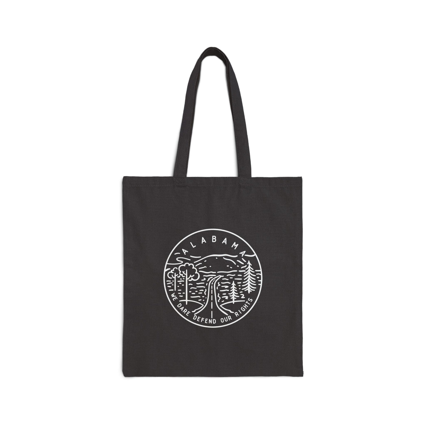 Alabama State Motto Tote Bag
