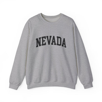 Nevada Varsity Crewneck Sweatshirt S / Sport Grey - The Northwest Store