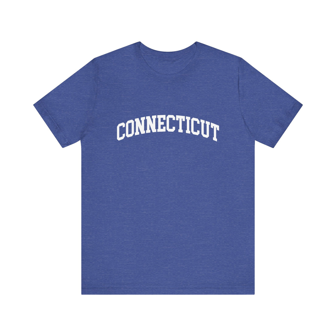 Connecticut Varsity Unisex T-Shirt Heather True Royal / XS - The Northwest Store