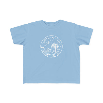 South Carolina State Motto Toddler Tee Light Blue / 2T - The Northwest Store