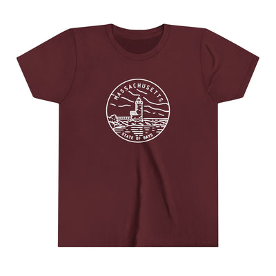 Massachusetts State Motto Kids T-Shirt