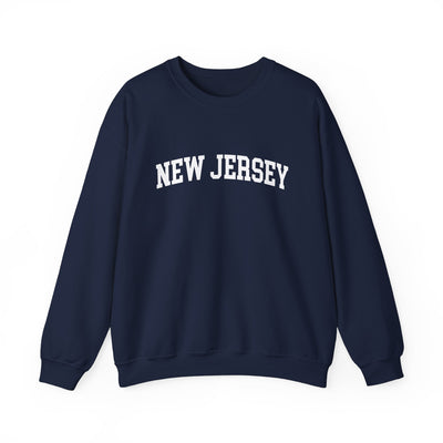 New Jersey Varsity Crewneck Sweatshirt S / Navy - The Northwest Store