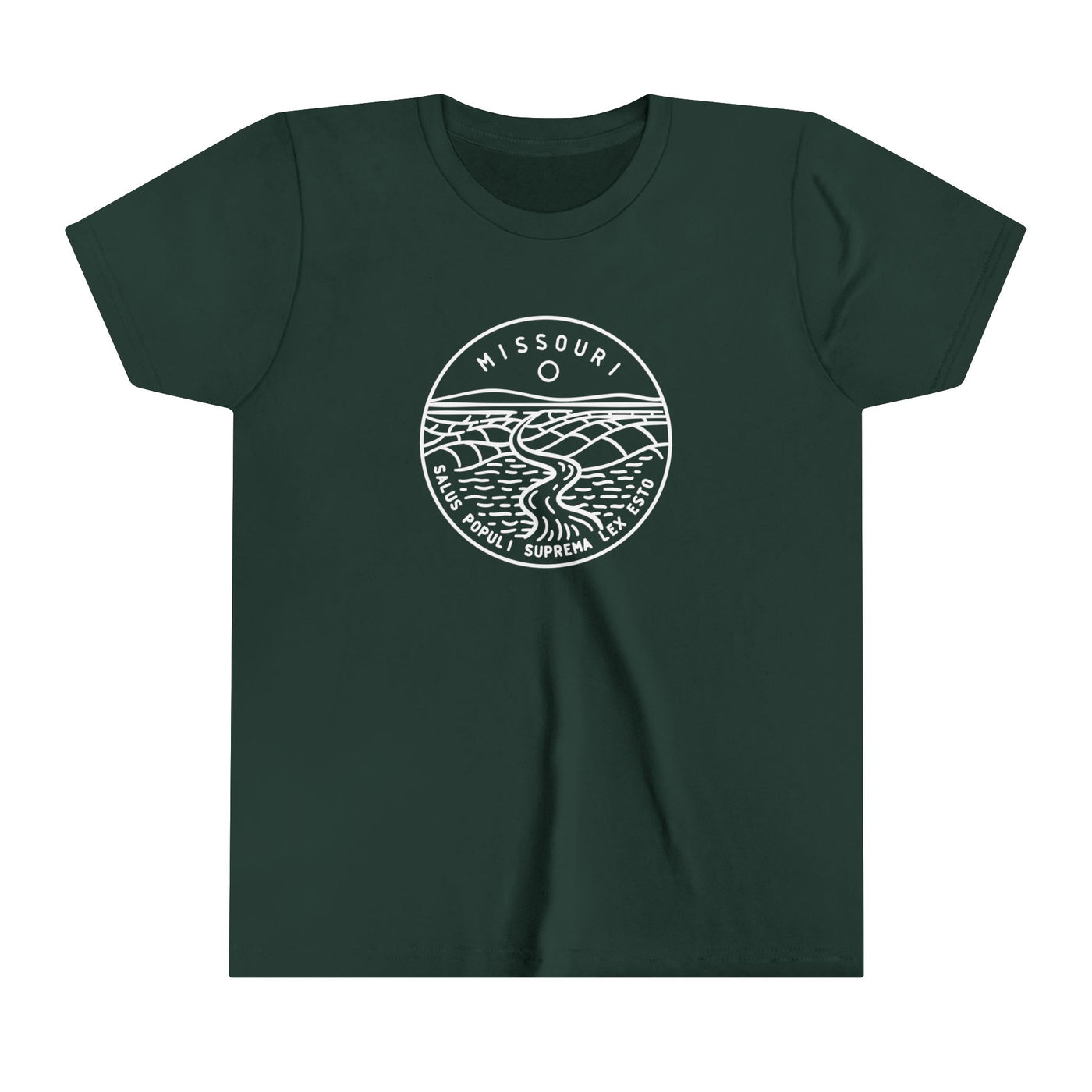 Missouri State Motto Kids T-Shirt Forest / S - The Northwest Store