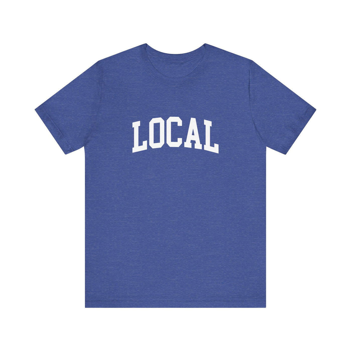 Local Unisex T-Shirt Heather True Royal / XS - The Northwest Store