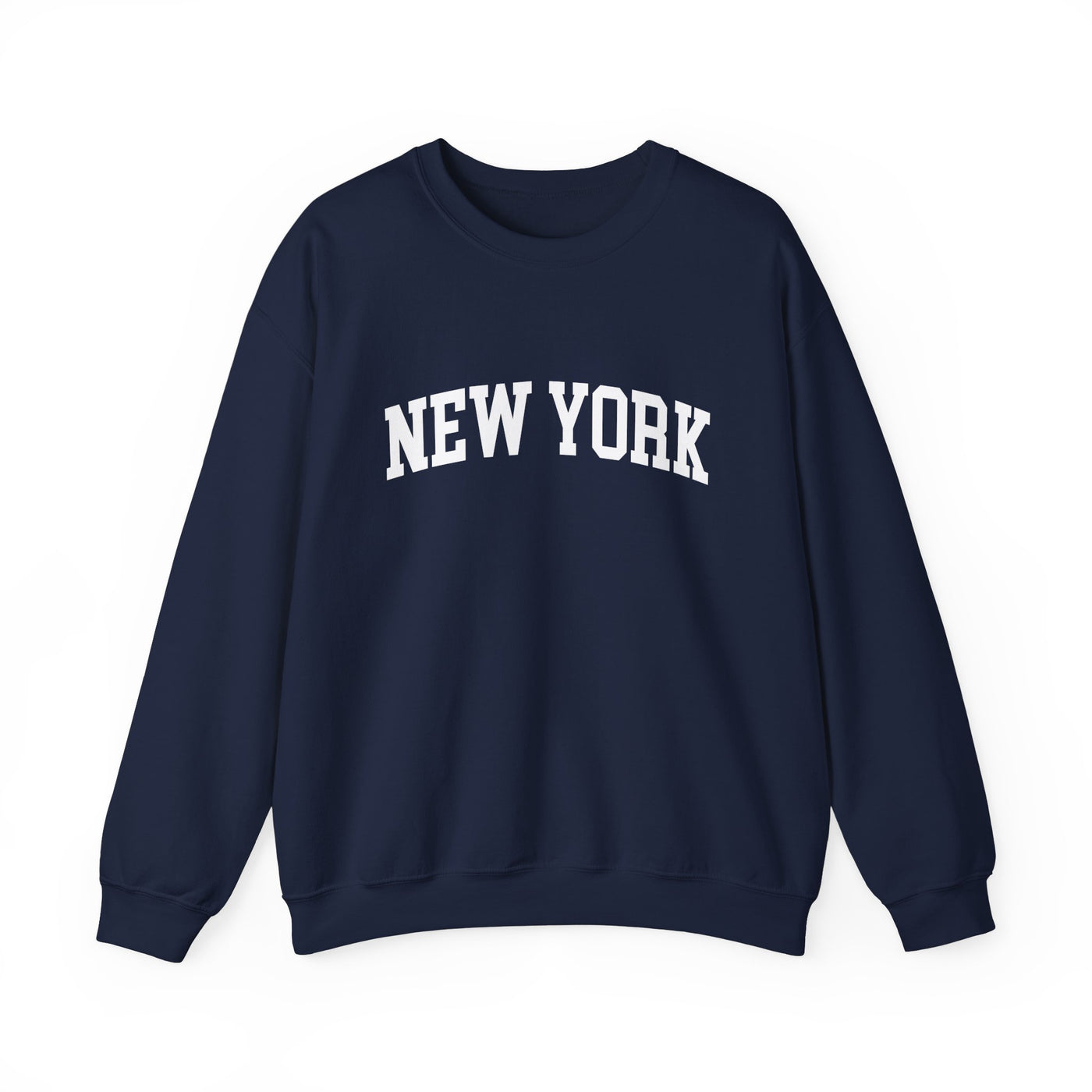 New York Varsity Crewneck Sweatshirt S / Navy - The Northwest Store