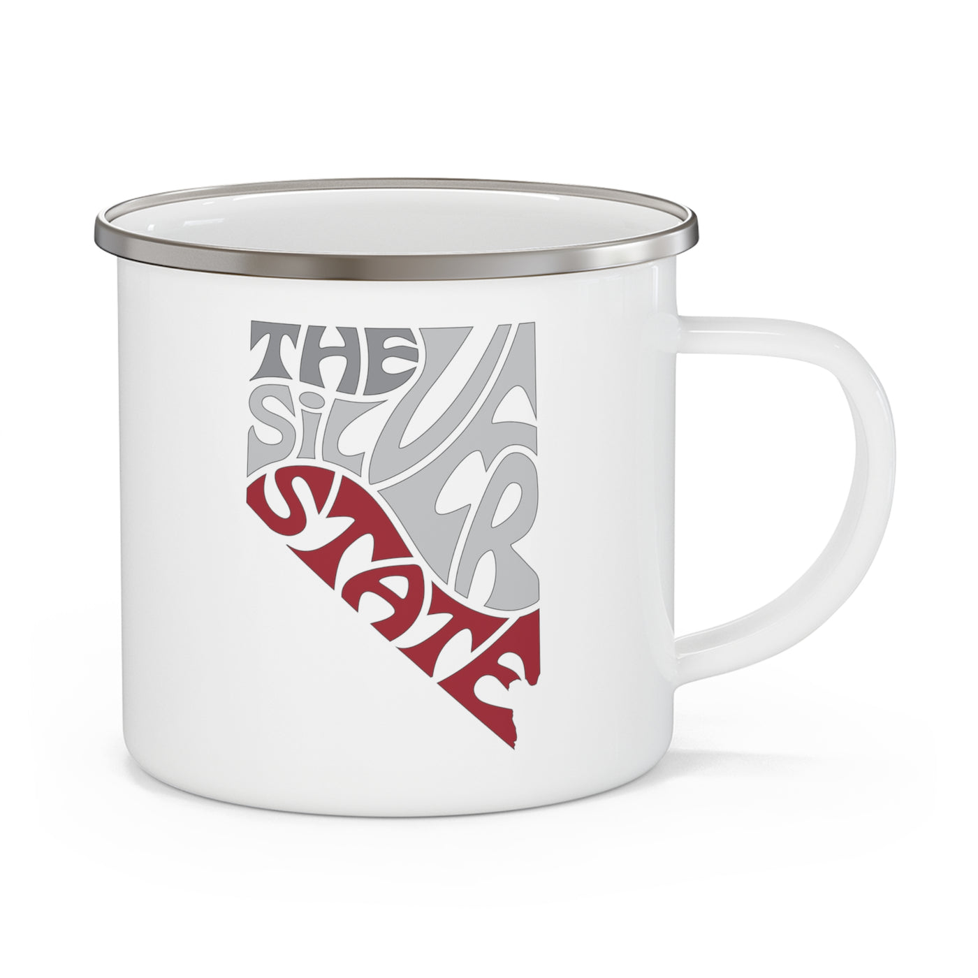 Nevada Nickname Enamel Camping Mug