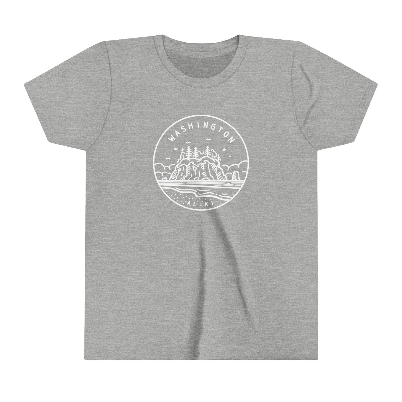 Washington State Motto Kids T-Shirt