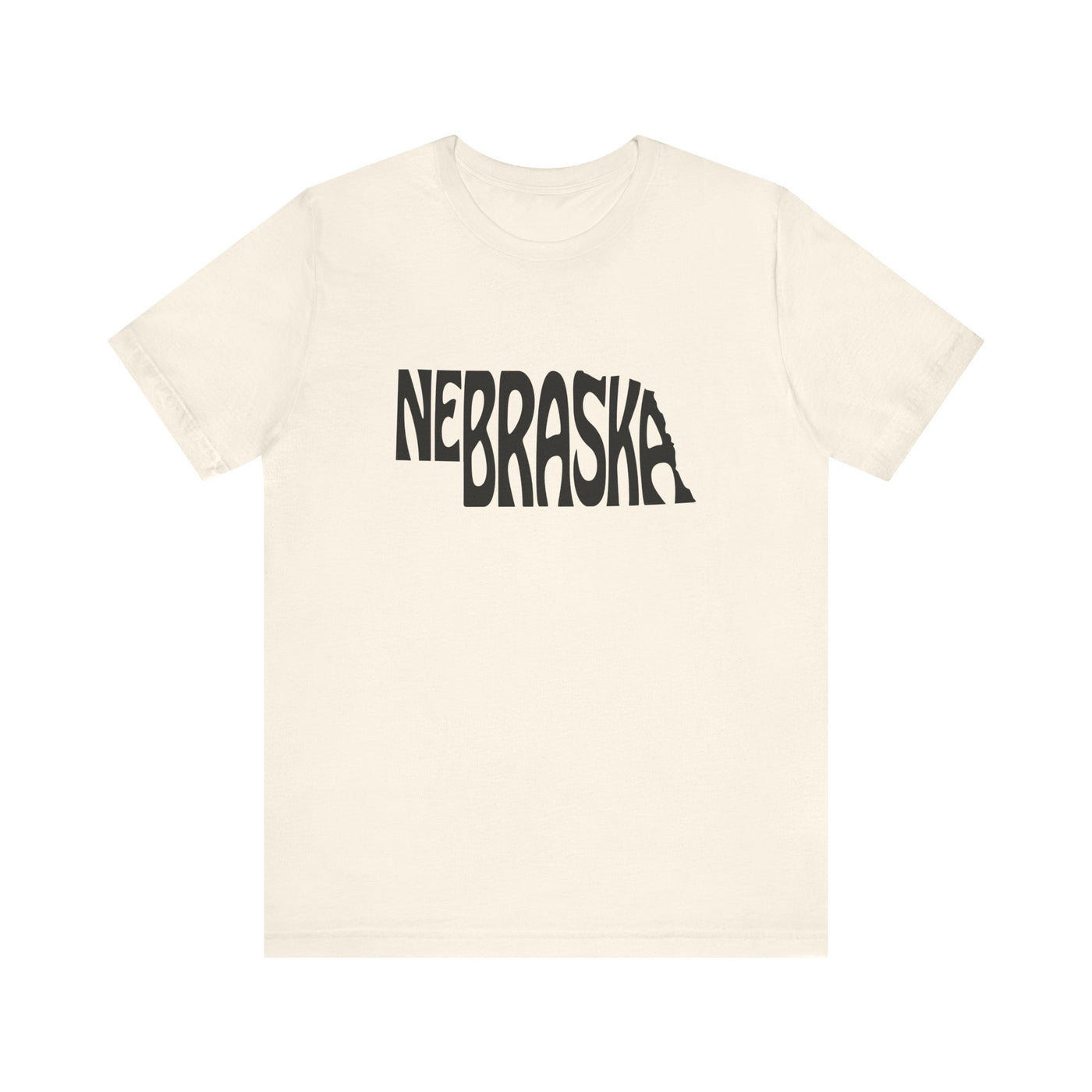 Nebraska State Shape Unisex T-Shirt