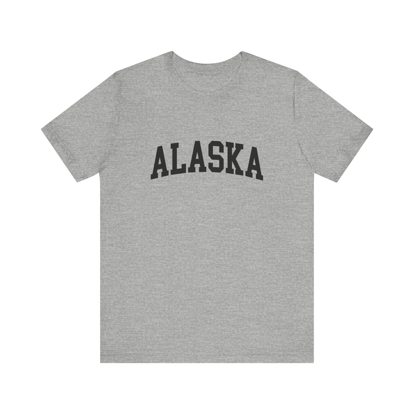 Alaska Varsity Unisex T-Shirt Athletic Heather / XS - The Northwest Store