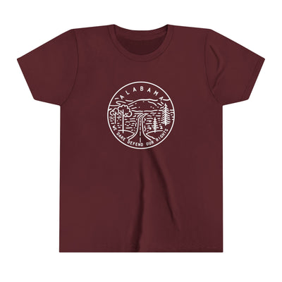 Alabama State Motto Kids T-Shirt