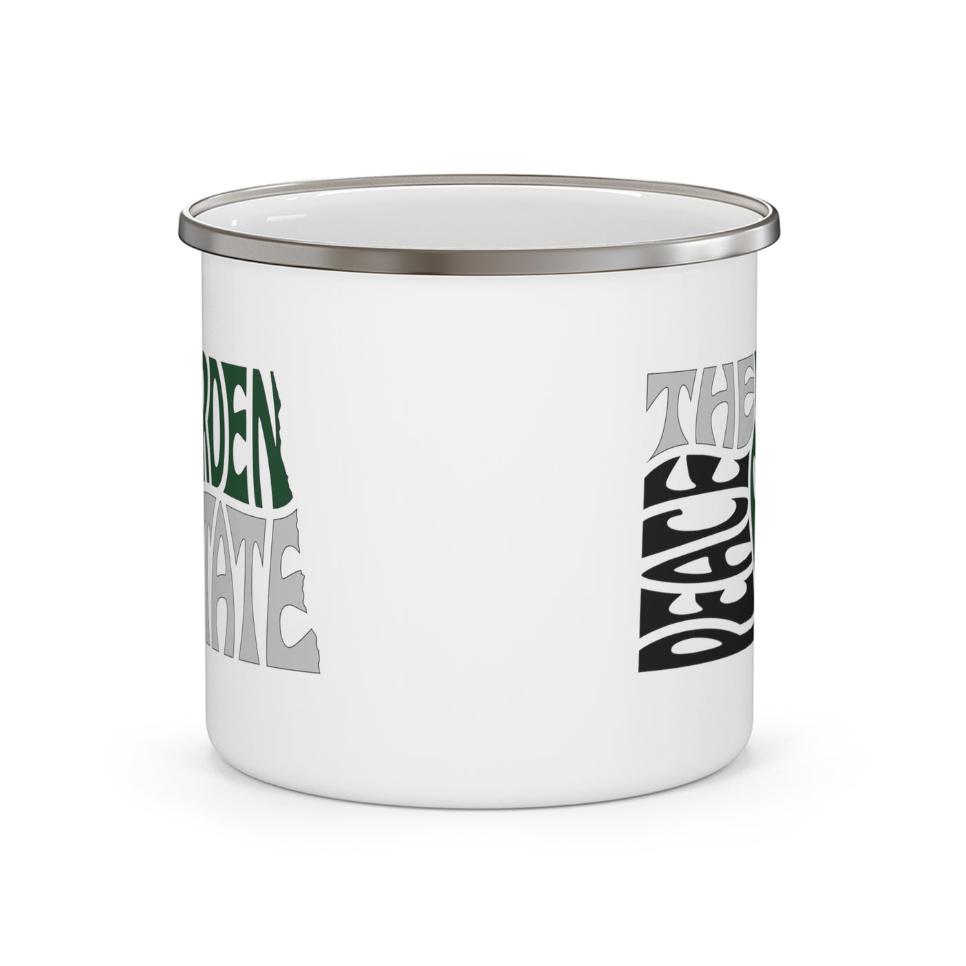 North Dakota Nickname Enamel Camping Mug