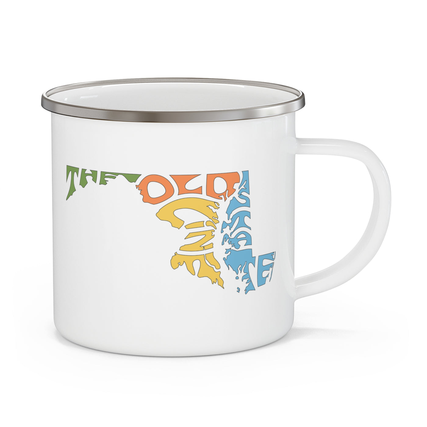 Maryland Nickname Enamel Camping Mug