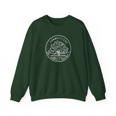 Connecticut State Motto Crewneck Sweatshirt