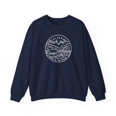 Alaska State Motto Crewneck Sweatshirt