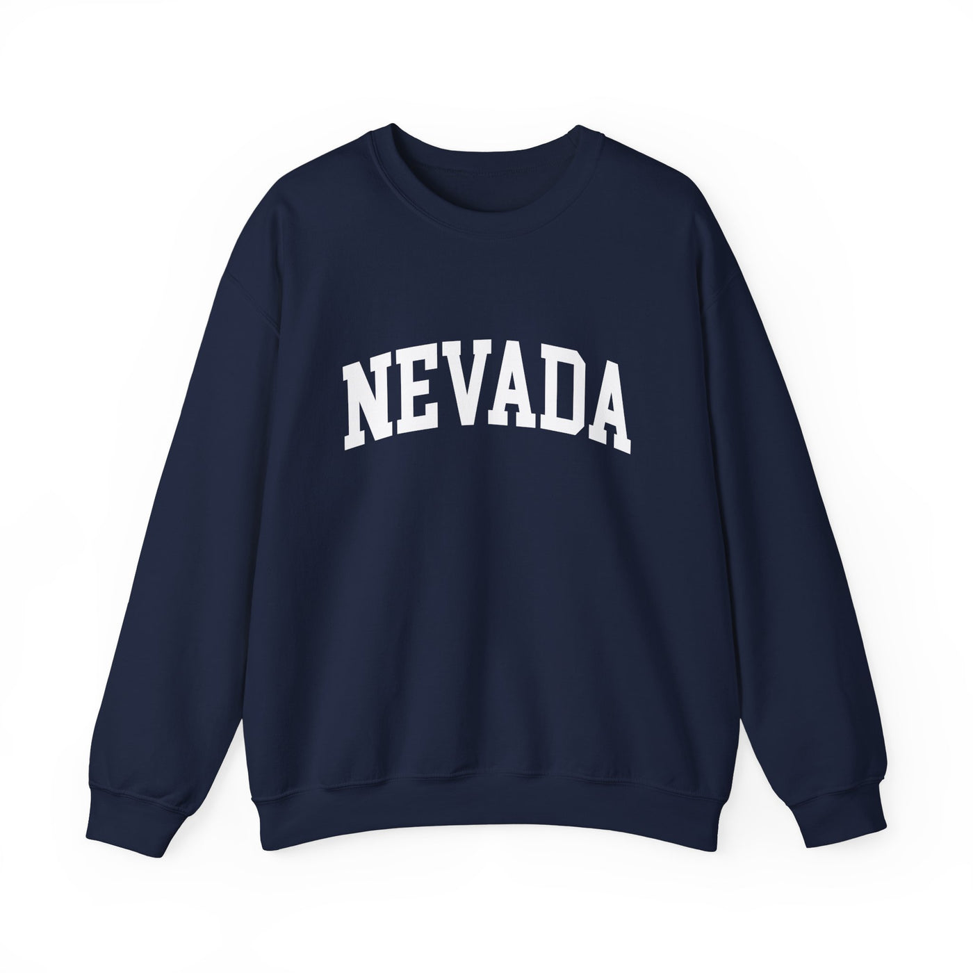 Nevada Varsity Crewneck Sweatshirt S / Navy - The Northwest Store