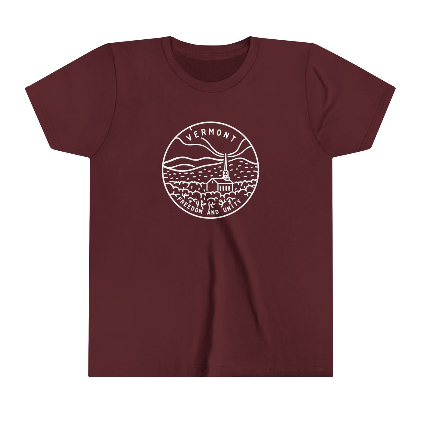 Vermont State Motto Kids T-Shirt