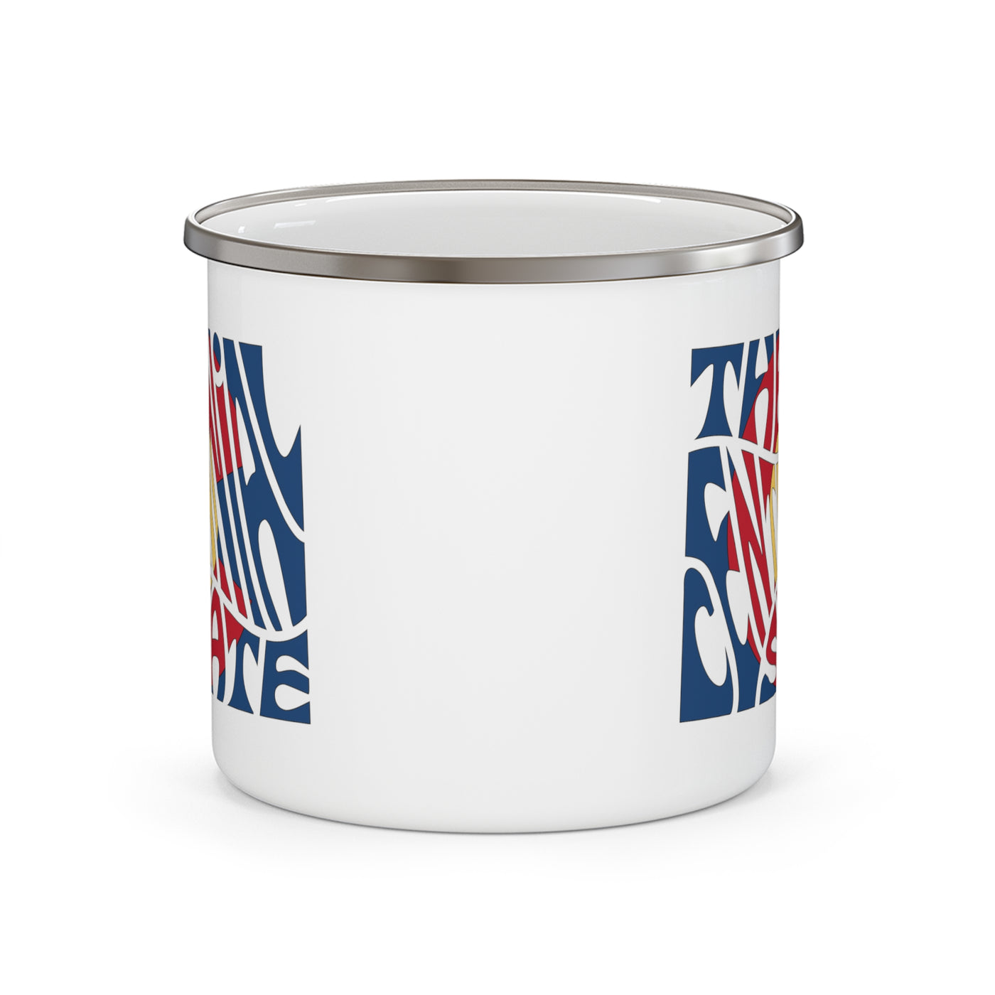 Colorado Nickname Enamel Camping Mug