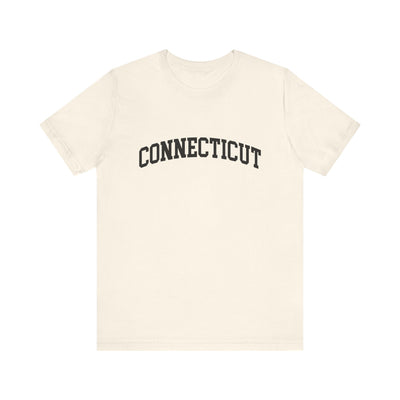 Connecticut Varsity Unisex T-Shirt Natural / XS - The Northwest Store