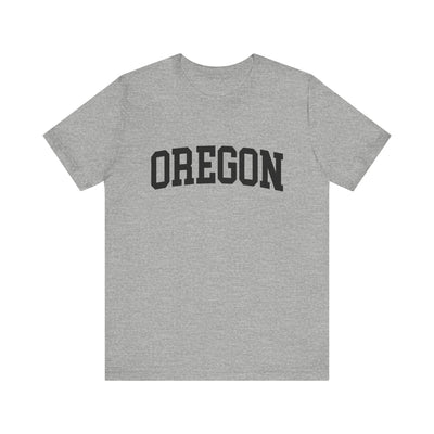 Oregon Varsity Unisex T-Shirt Athletic Heather / XS - The Northwest Store