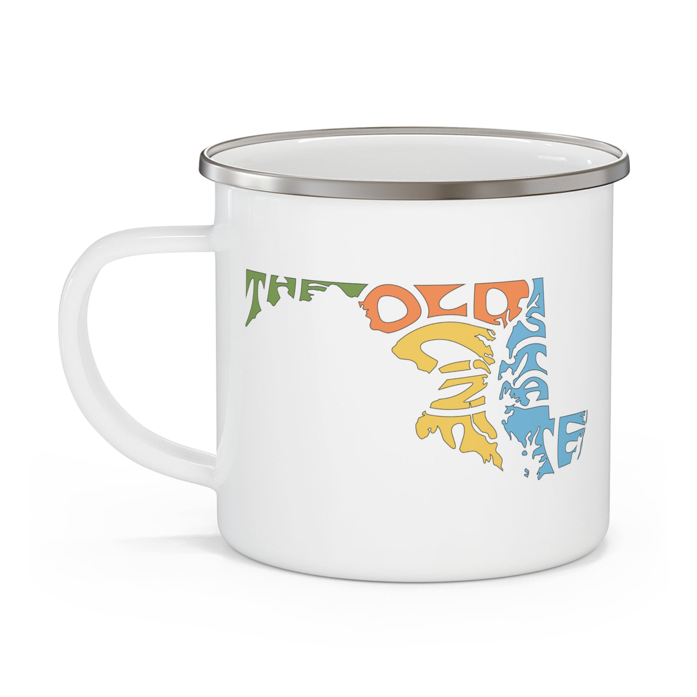 Maryland Nickname Enamel Camping Mug