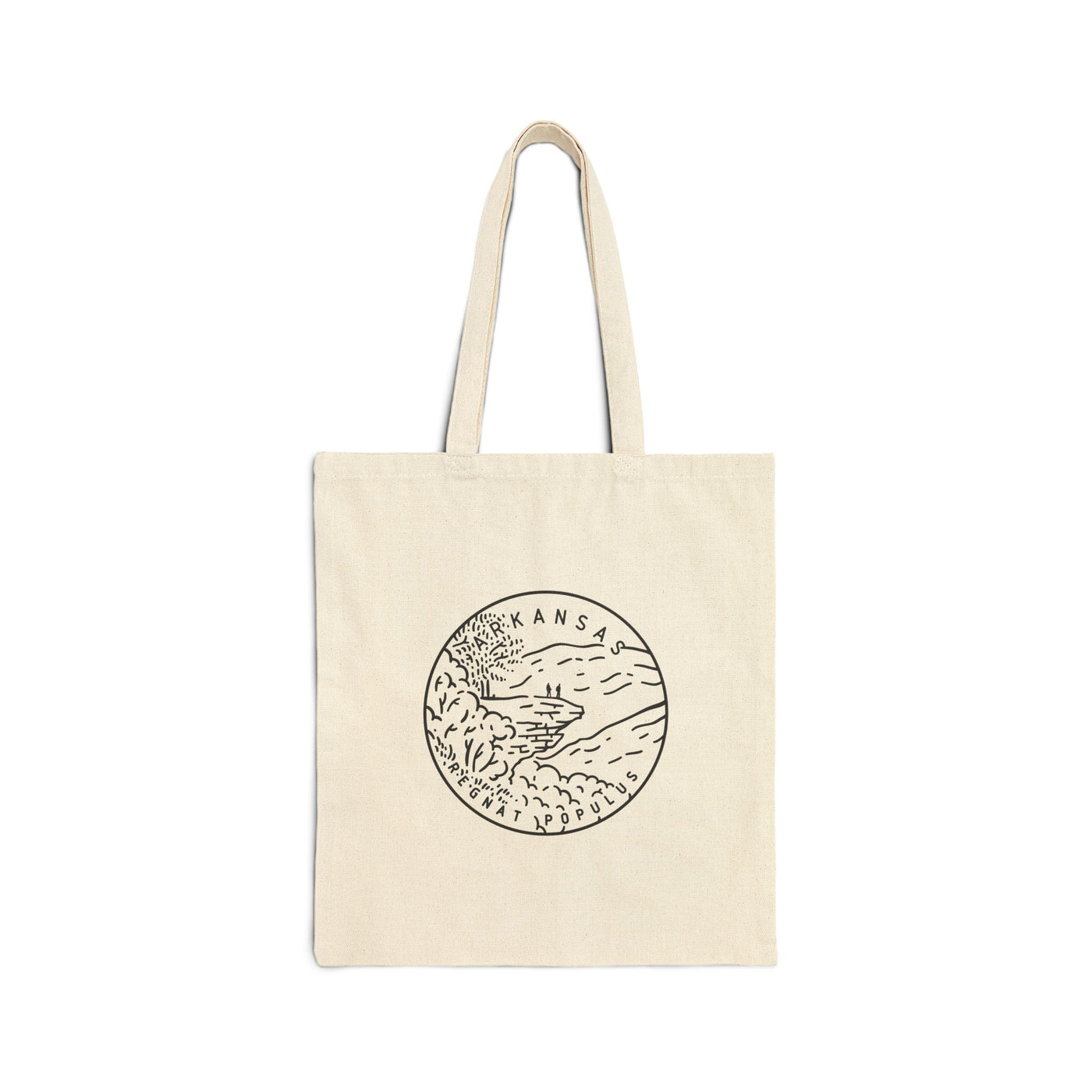 Arkansas State Motto Tote Bag