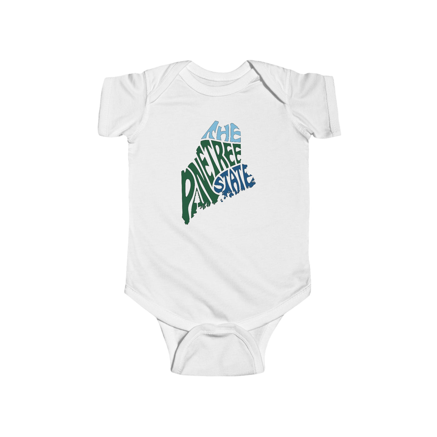 Maine Nickname Baby Bodysuit