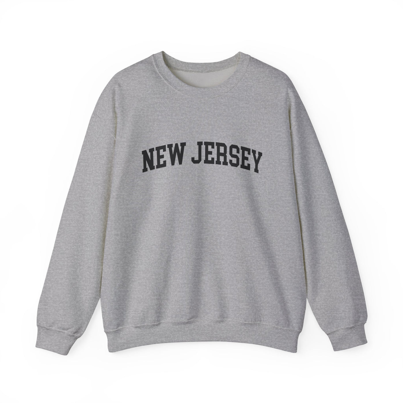 New Jersey Varsity Crewneck Sweatshirt S / Sport Grey - The Northwest Store