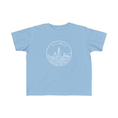 Illinois State Motto Toddler Tee