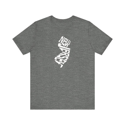 New Jersey State Shape Unisex T-Shirt