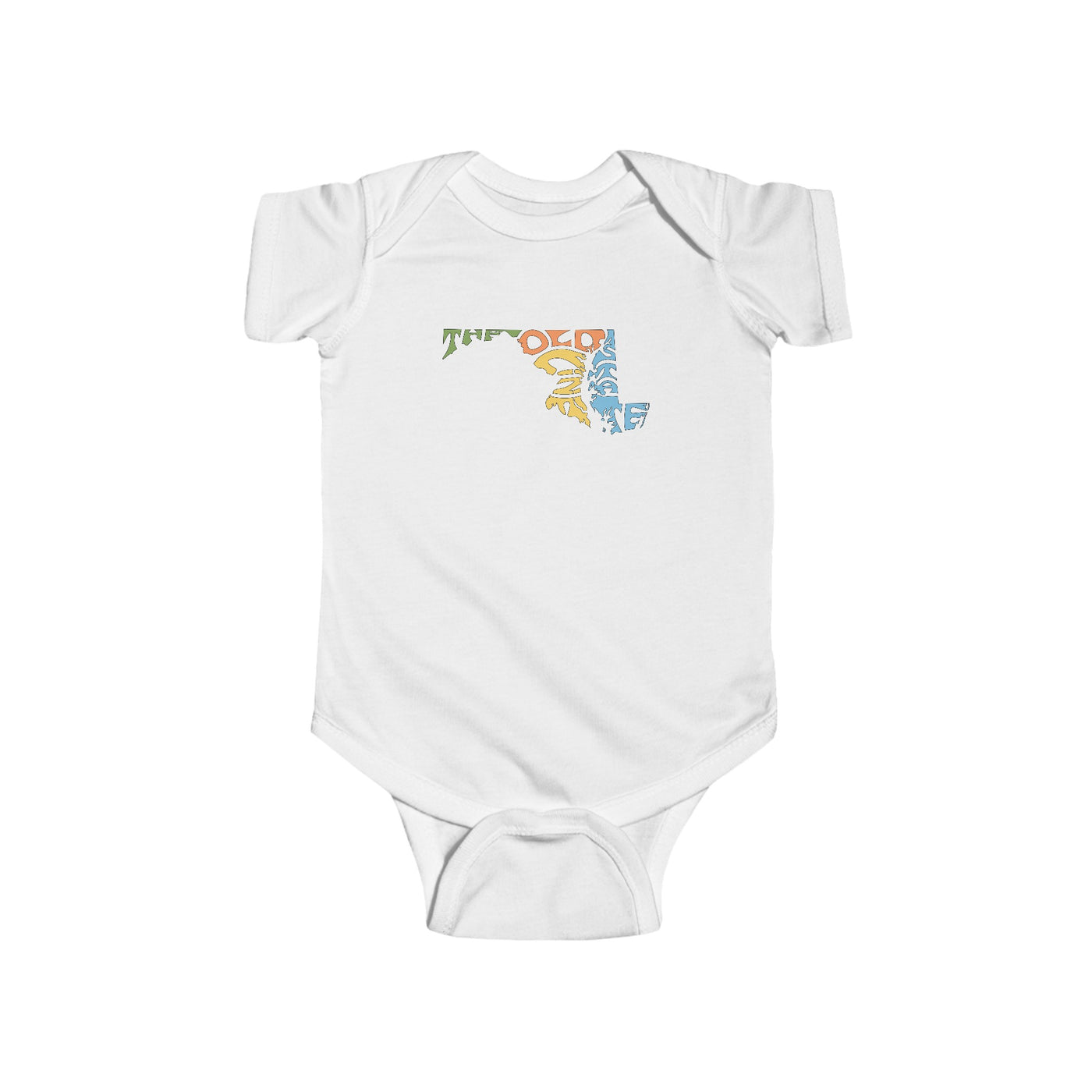 Maryland Nickname Baby Bodysuit