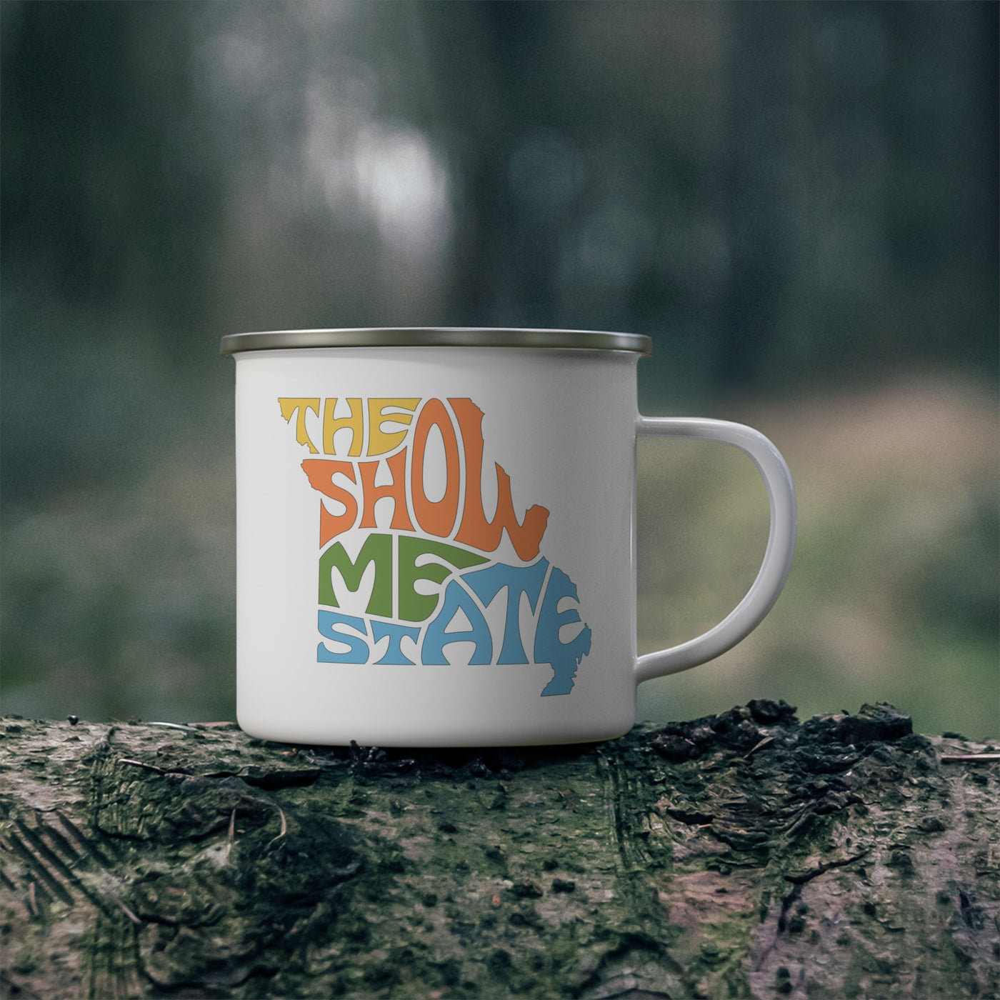 Missouri Nickname Enamel Camping Mug