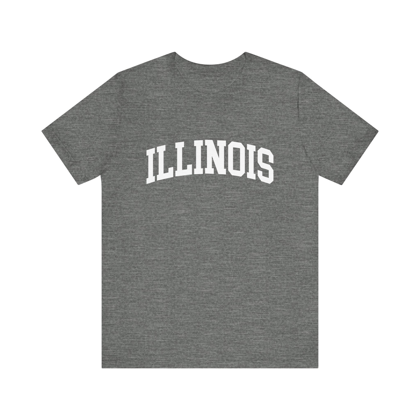 Illinois Varsity Unisex T-Shirt Deep Heather / XS - The Northwest Store