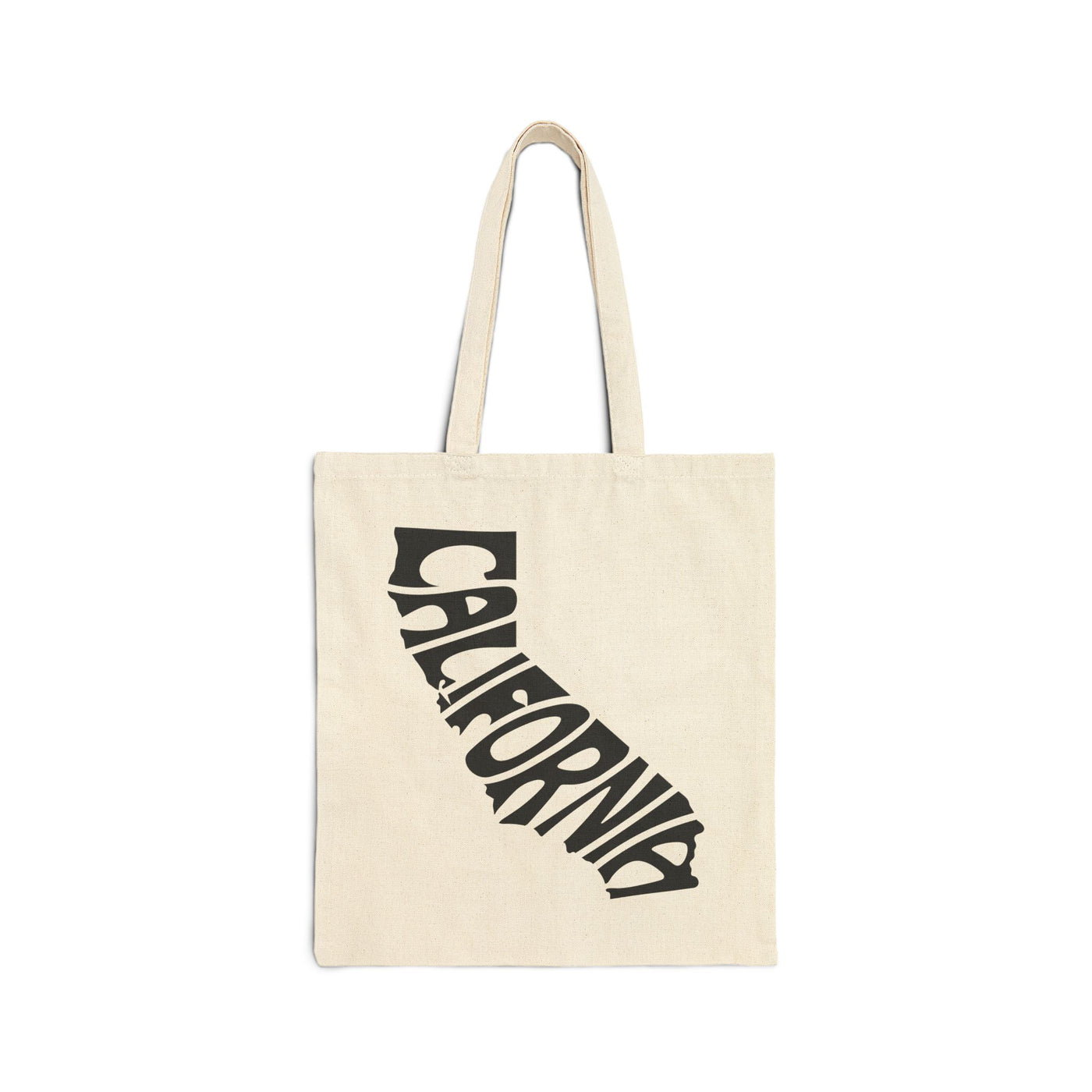 California State Shape Tote Bag Natural / 15" x 16" - The Northwest Store