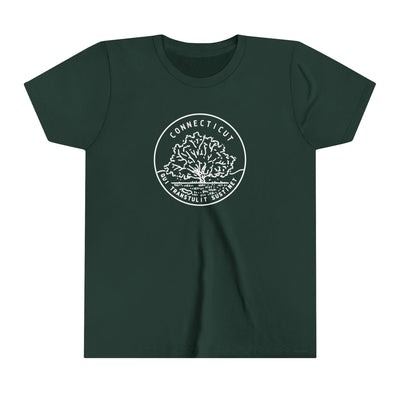 Connecticut State Motto Kids T-Shirt