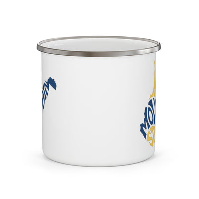 West Virginia Nickname Enamel Camping Mug