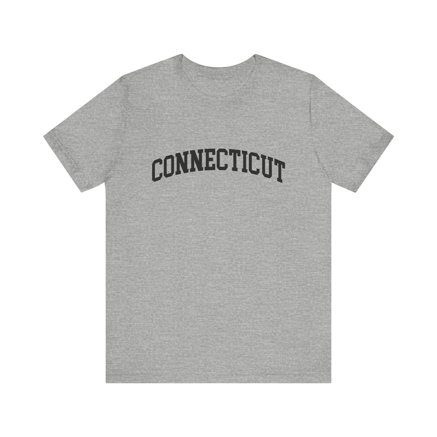 Connecticut Varsity Unisex T-Shirt Athletic Heather / XS - The Northwest Store