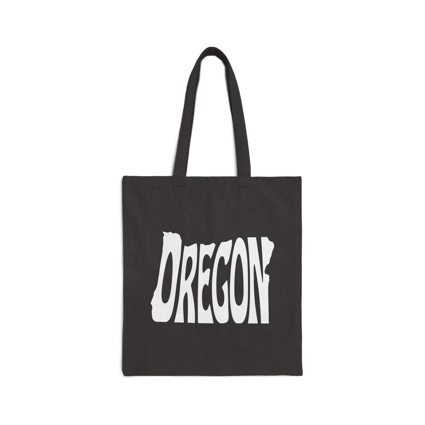 Oregon State Shape Tote Bag Black / 15" x 16" - The Northwest Store