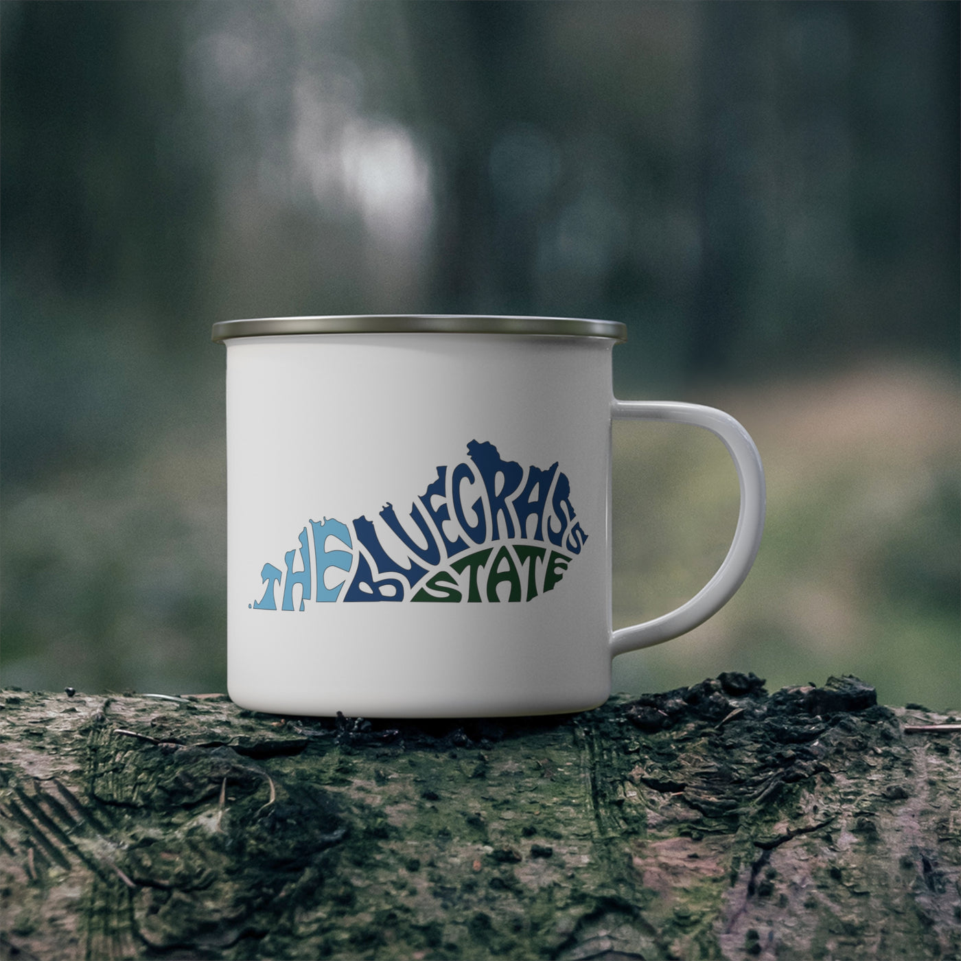 Kentucky Nickname Enamel Camping Mug