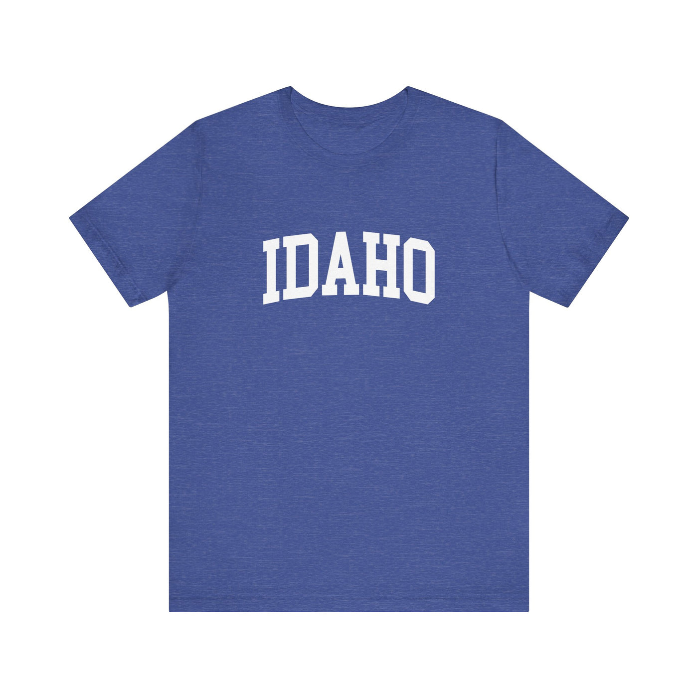 Idaho Varsity Unisex T-Shirt Heather True Royal / XS - The Northwest Store