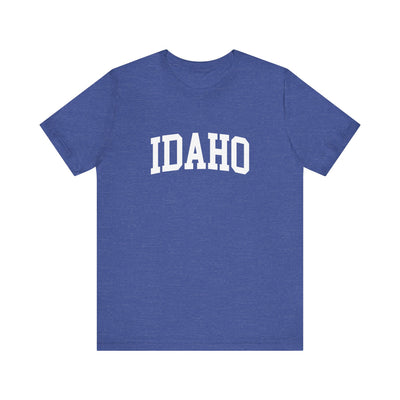 Idaho Varsity Unisex T-Shirt Heather True Royal / XS - The Northwest Store